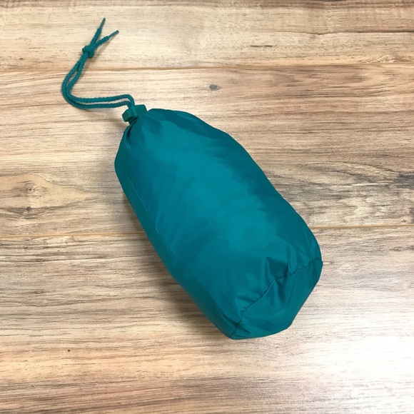 Vintage Stow It Away Compact 🌧Raincoat Teal - Picture 7 of 7