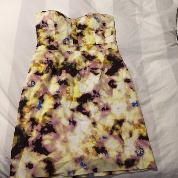 J. Crew Dresses & Skirts - J. Crew Fleurette Bustier Silk Dress