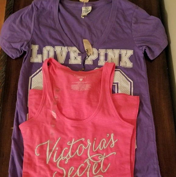 Pair of Pink Tops - Picture 1 of 2