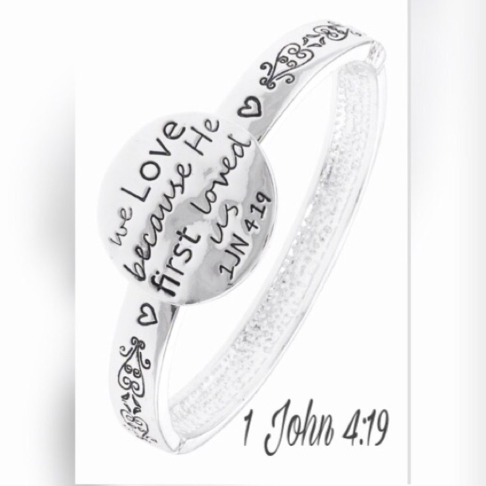 Scripture Engraved Bracelet