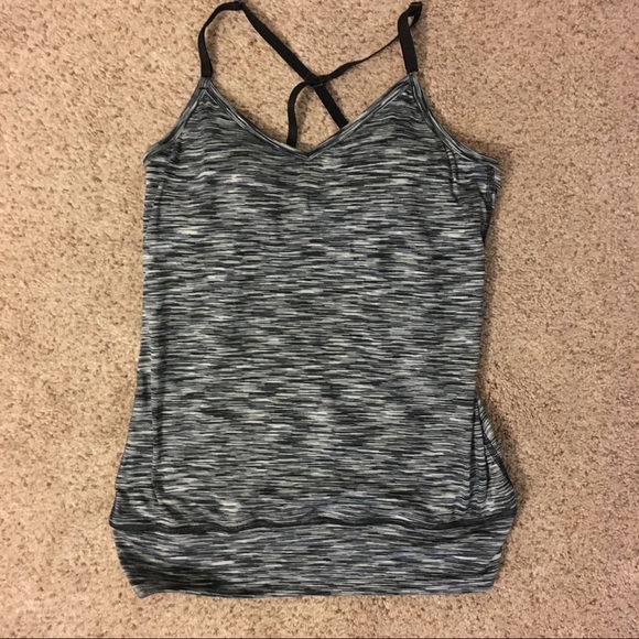 Roxy Low Key Built in Bra Tank Black Small - Picture 2 of 4