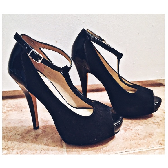 INC International Concepts Shoes - Midnight Black Heels