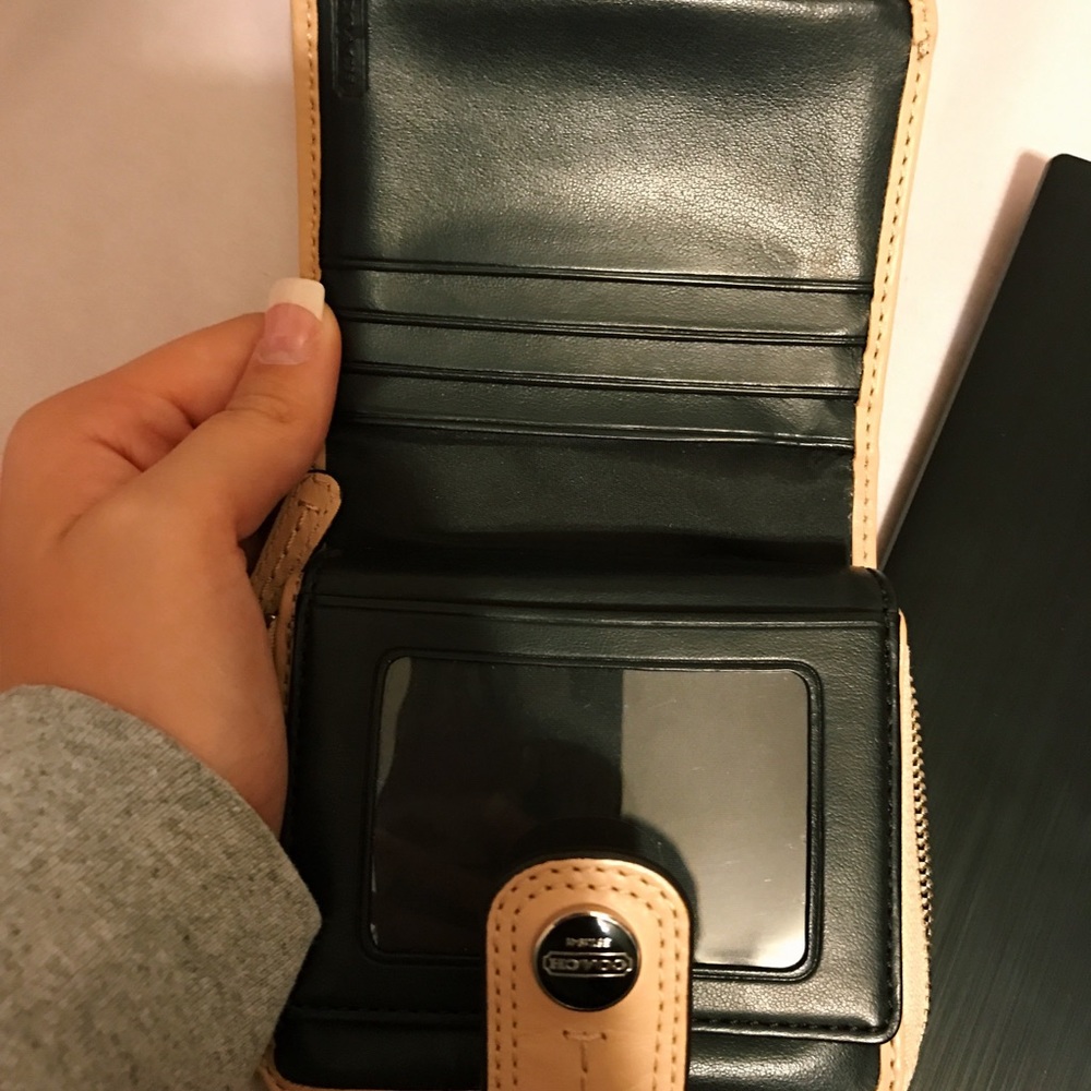 coach bag and wallet
