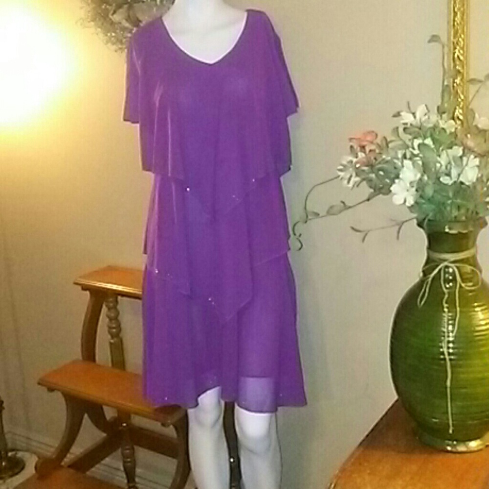 A beautiful layered dress