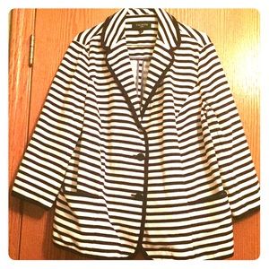 Talbots Comfy knit blazer