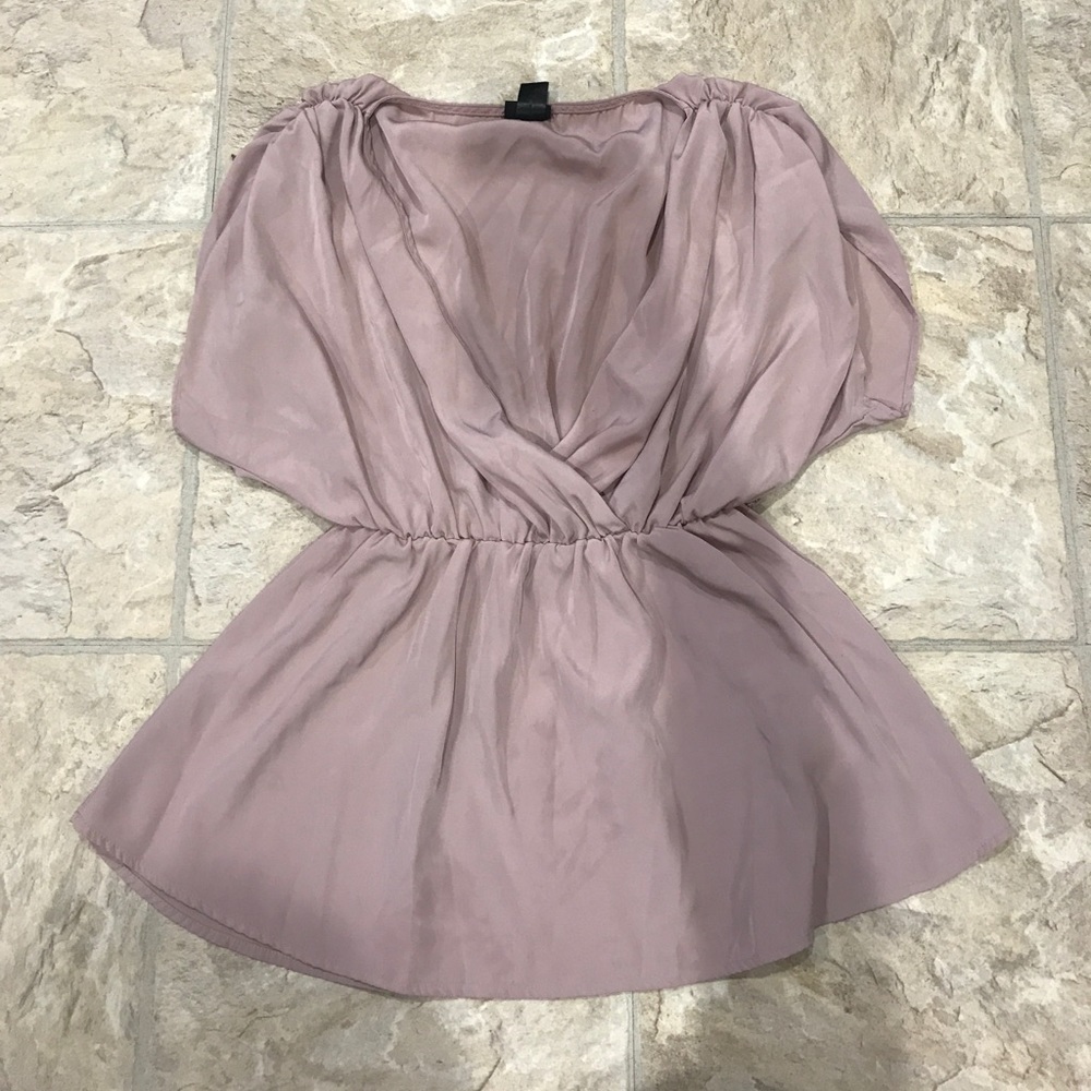 H&M Deep Plunge V Neck Top 4