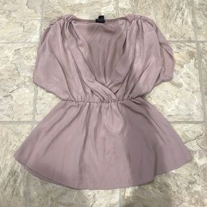 H&M Deep Plunge V Neck Top 4