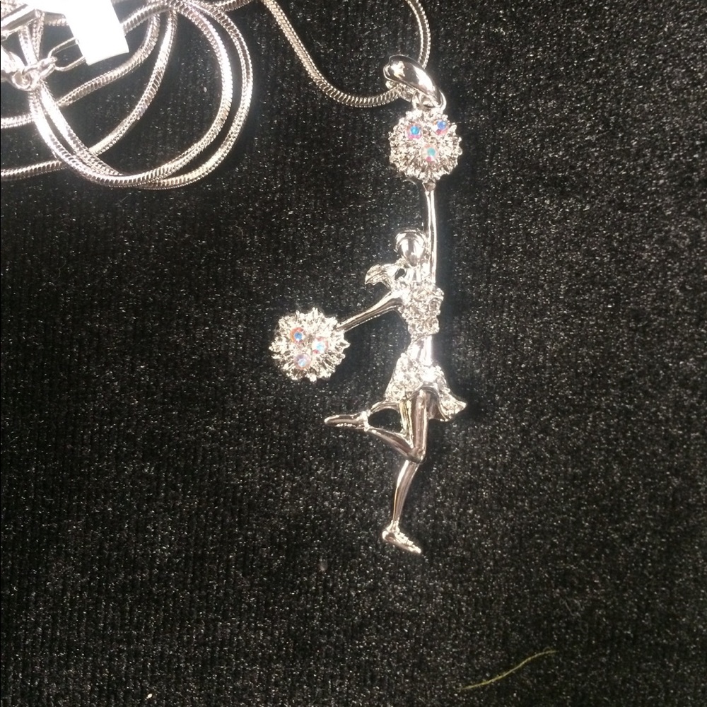 Pom Pom girl necklace