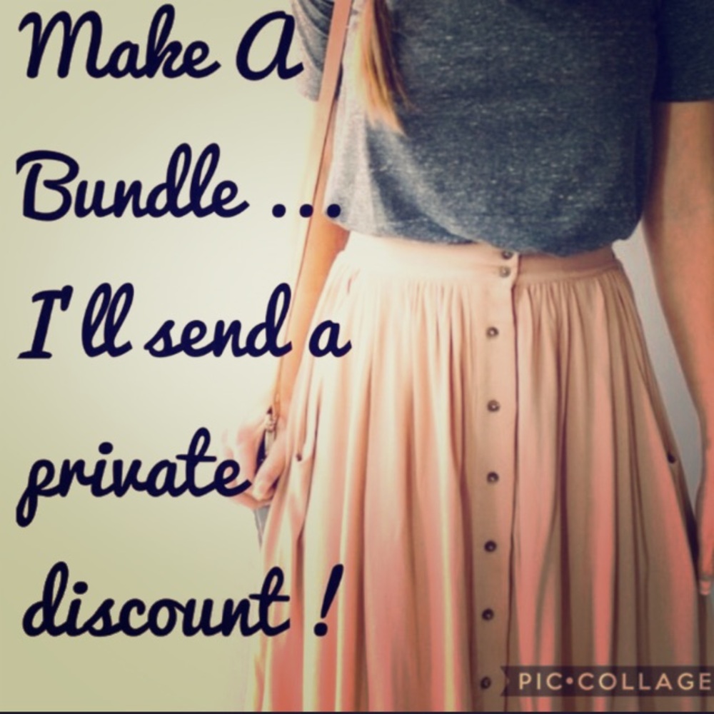 Bundle for private discounts!!!