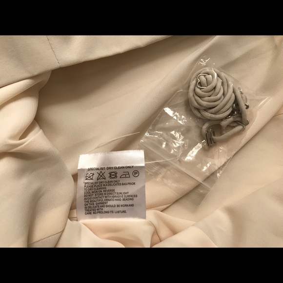 NWOT House of CB Hand Embroidered Strapless Dress - Picture 4 of 8