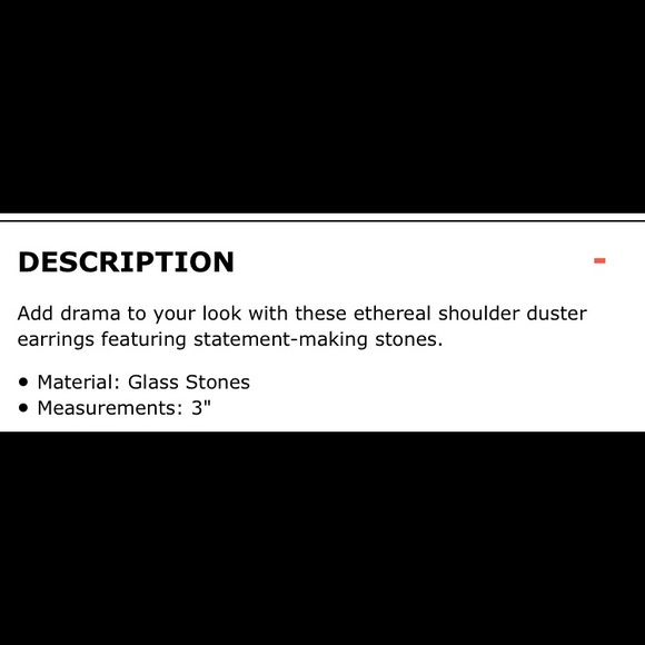 🌺Ethereal Shoulder Duster Earrings Blue Sapphire - Picture 2 of 4