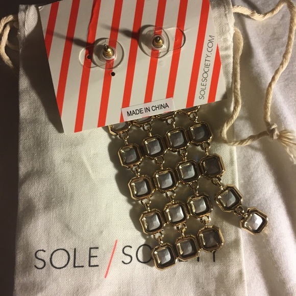 🌺Ethereal Shoulder Duster Earrings Blue Sapphire - Picture 4 of 4