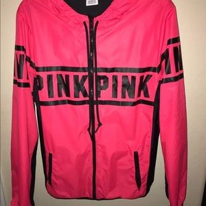 💕 ISO VS PINK Lined Anoraks 💕