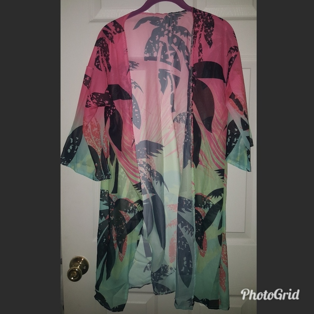 Super cute multicolor kimono