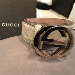 Gucci Belt - Off White - Brand New Authentic!