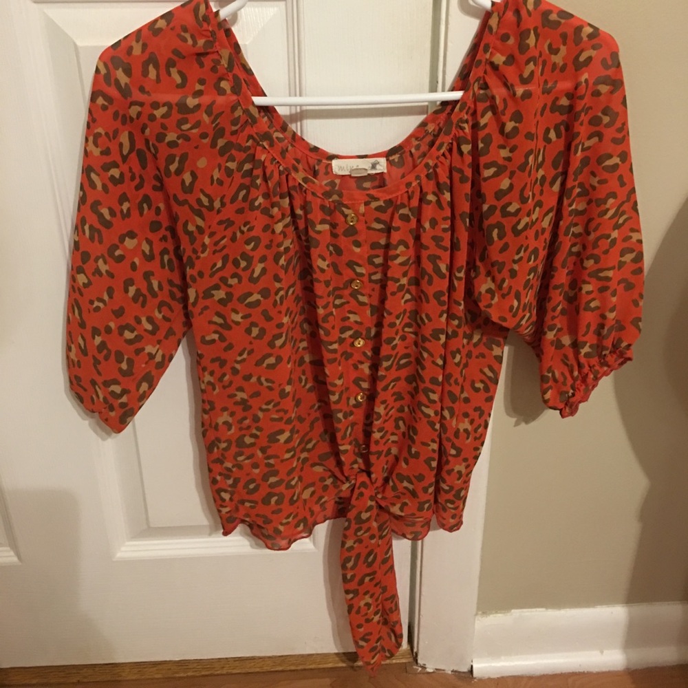 Cheetah top!