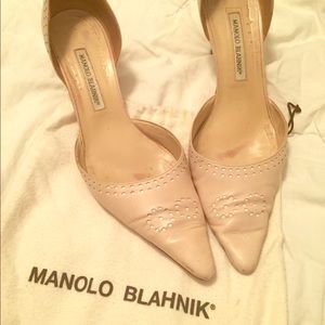 Vintage Spring 2004 Manila Blahnik D’orsay heels