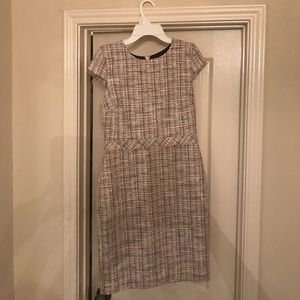 Light pink cap sleeve dress