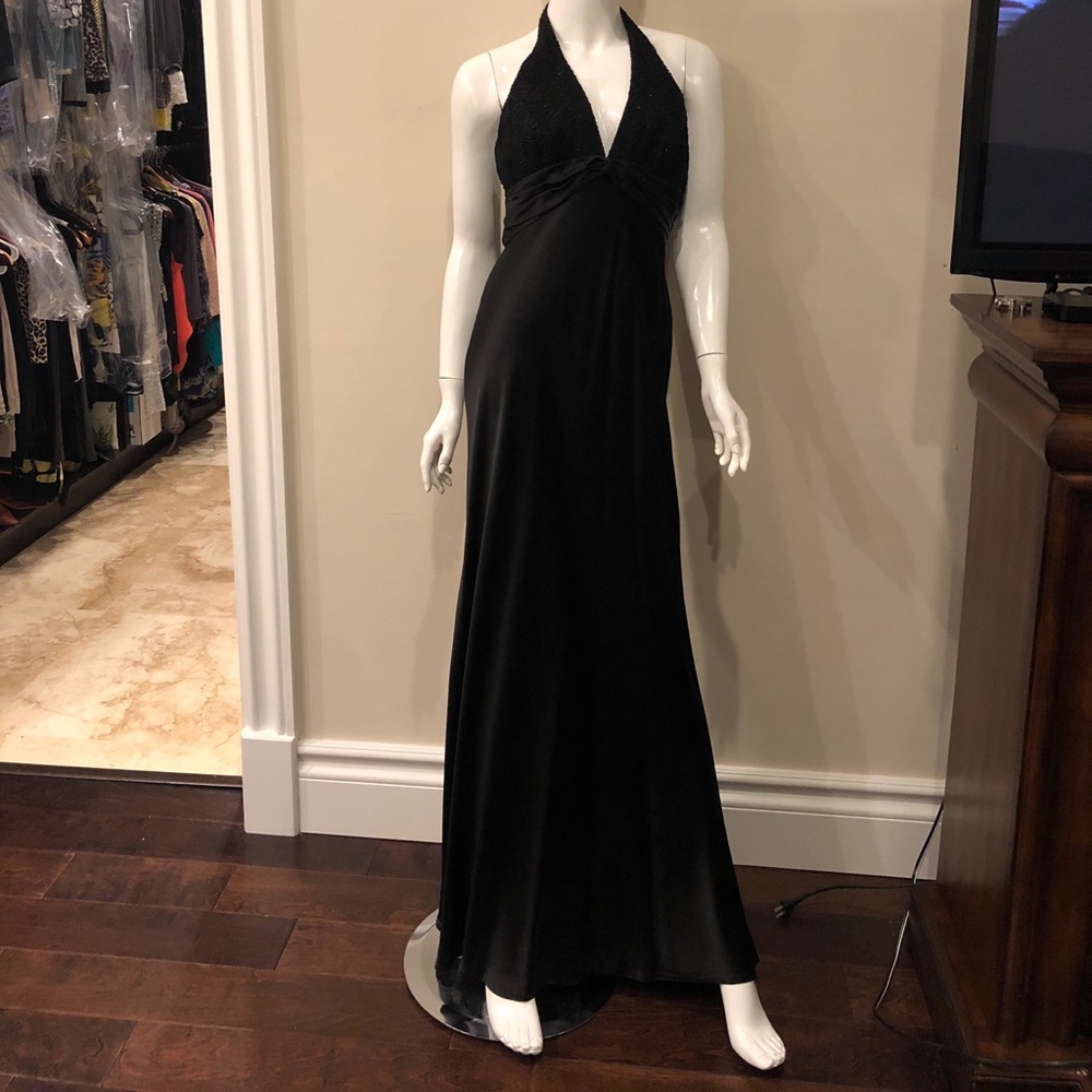 Very elegant black long dress