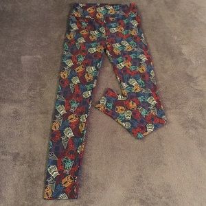 🆕 💙 LULAROE Owls 🦉 Leggings, OS