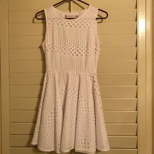 Chelsea and Violet white dress