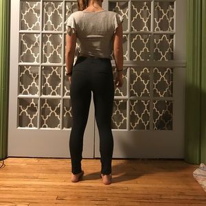 Grey Zara Soft Knit Pants