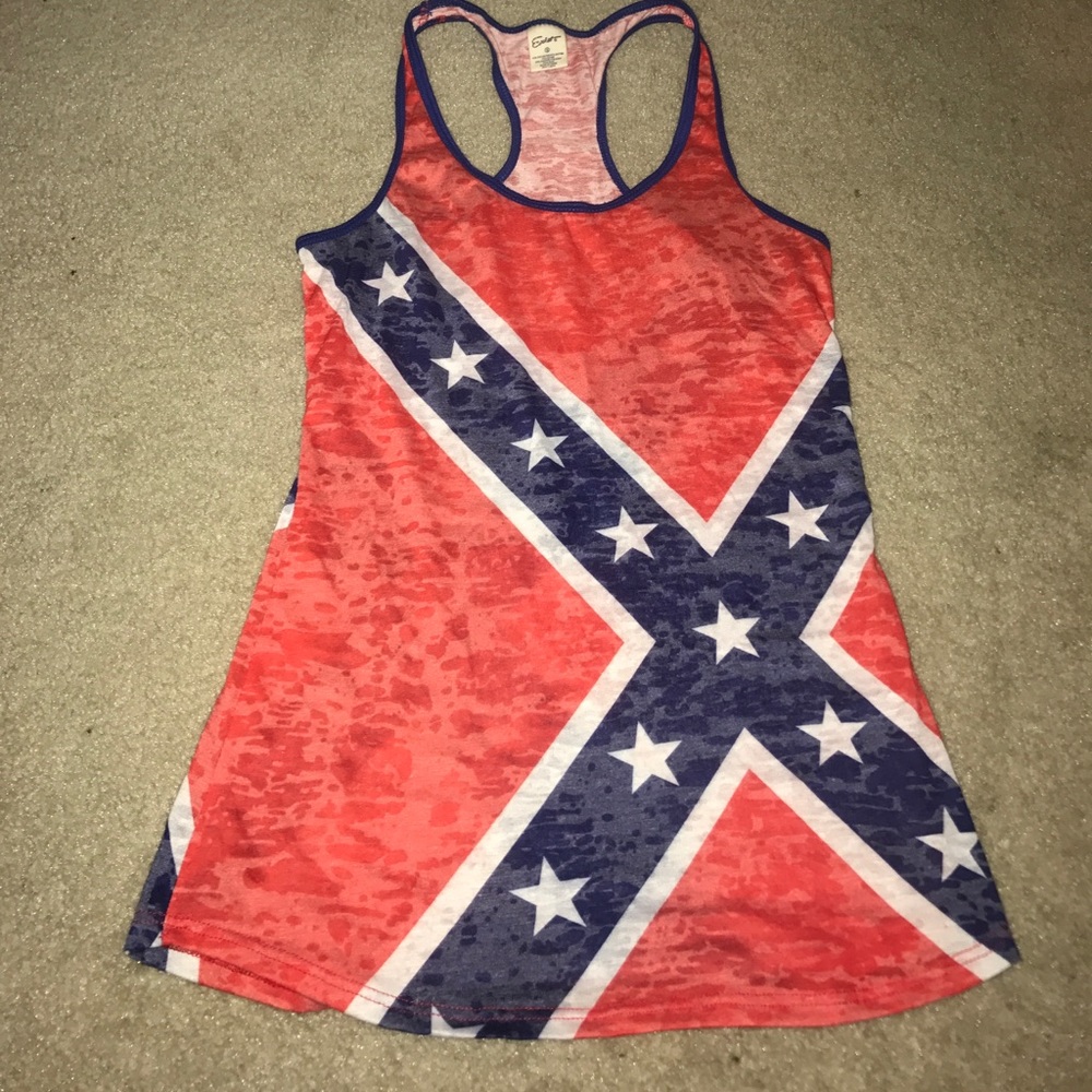 Rebel Flag Tank