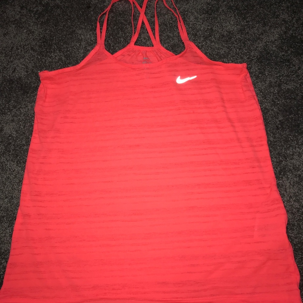 Pink Nike Tank Top