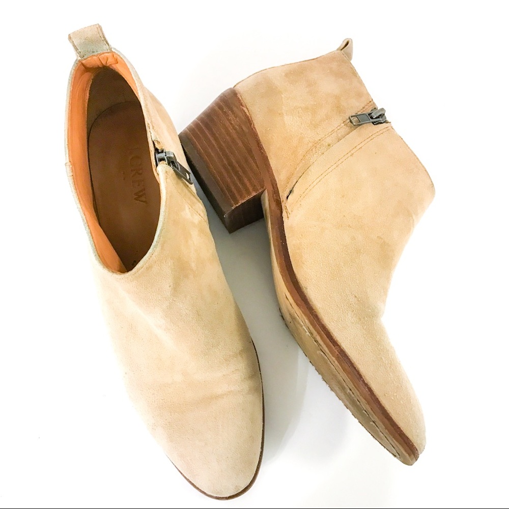 J.Crew Factory "Sawyer" Suede Booties