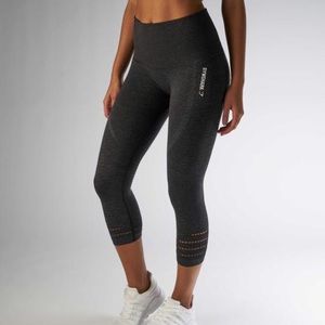 Gymshark High Waist 3/4 Seamless Leggings - S