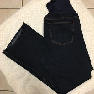 GAP dark wash maternity jeans 14r LIKE NEW!