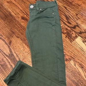 Justice jeggings size 7 Slim
