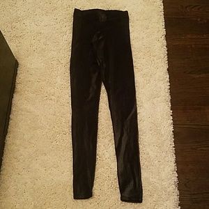 Black Milk Wet Look Pocket Leggings