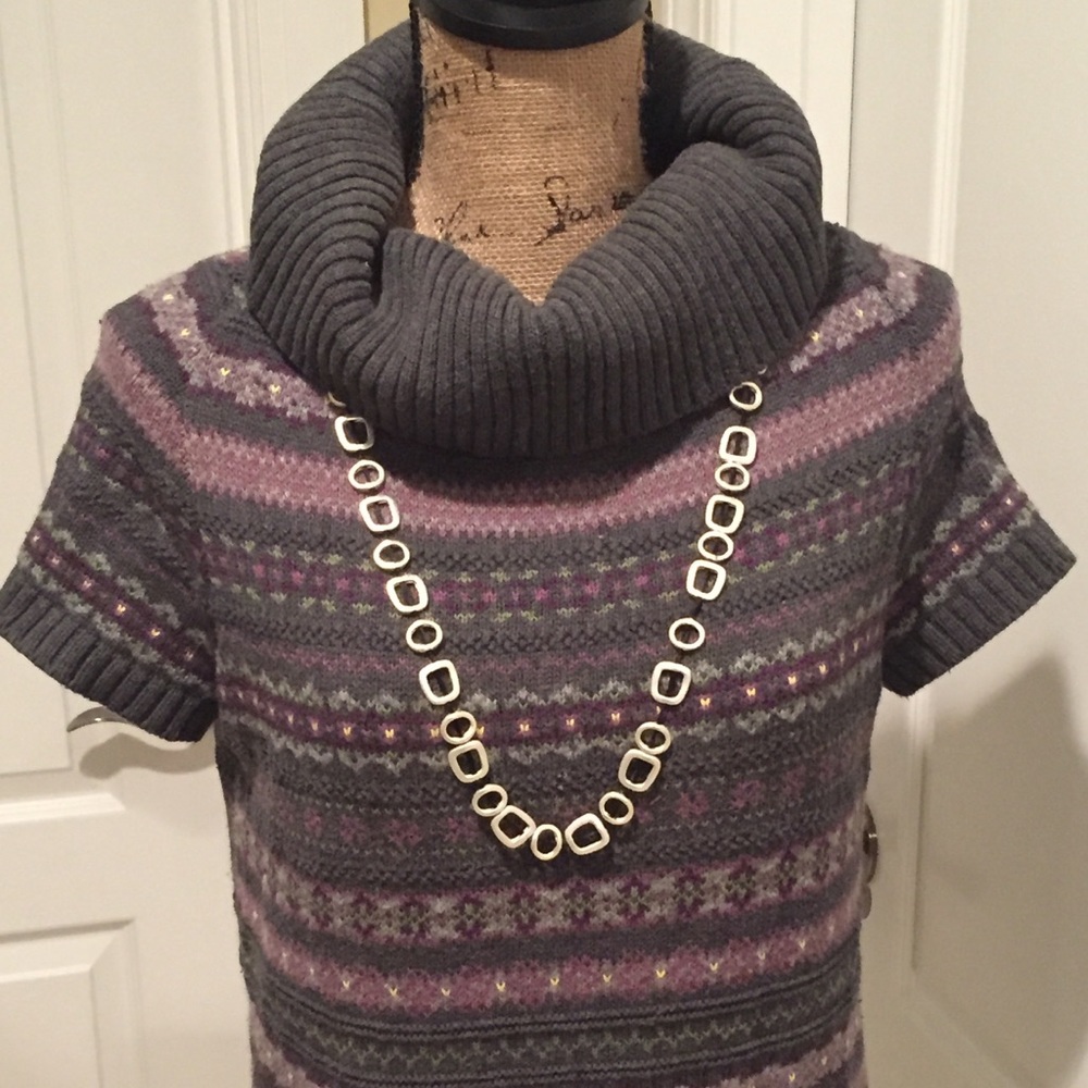 Not too cold! This sweater is warm enough!