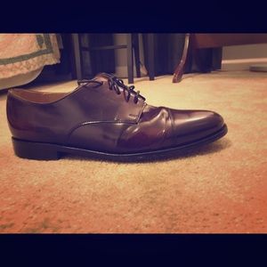 Cole Haan burgundy men's dress shoes