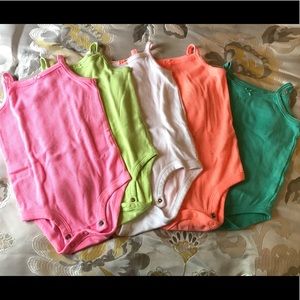 Carter’s Bundle Of Sleeveless Onesies