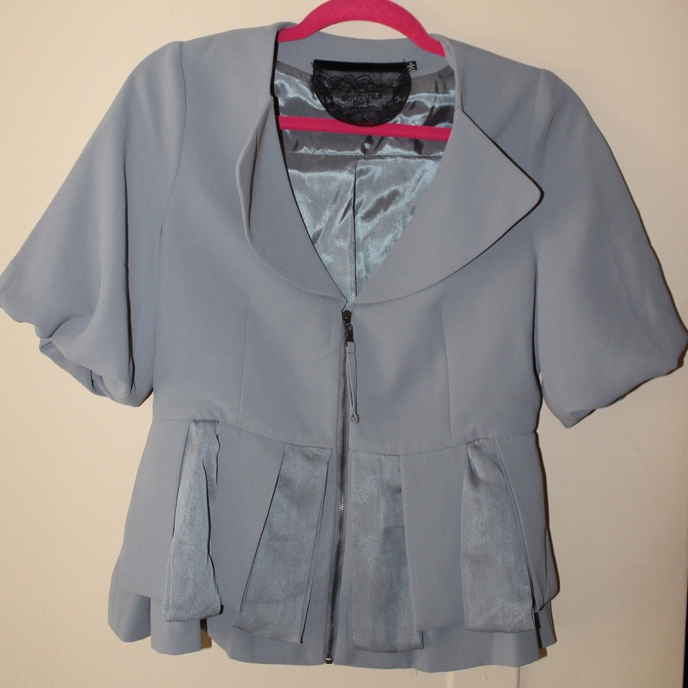 Twelve Couture 2009 Zipper Front Jacket Blazer F21
