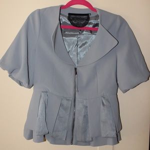 Twelve Couture 2009 Zipper Front Jacket Blazer F21