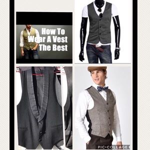 4 MEN’S VESTS SET