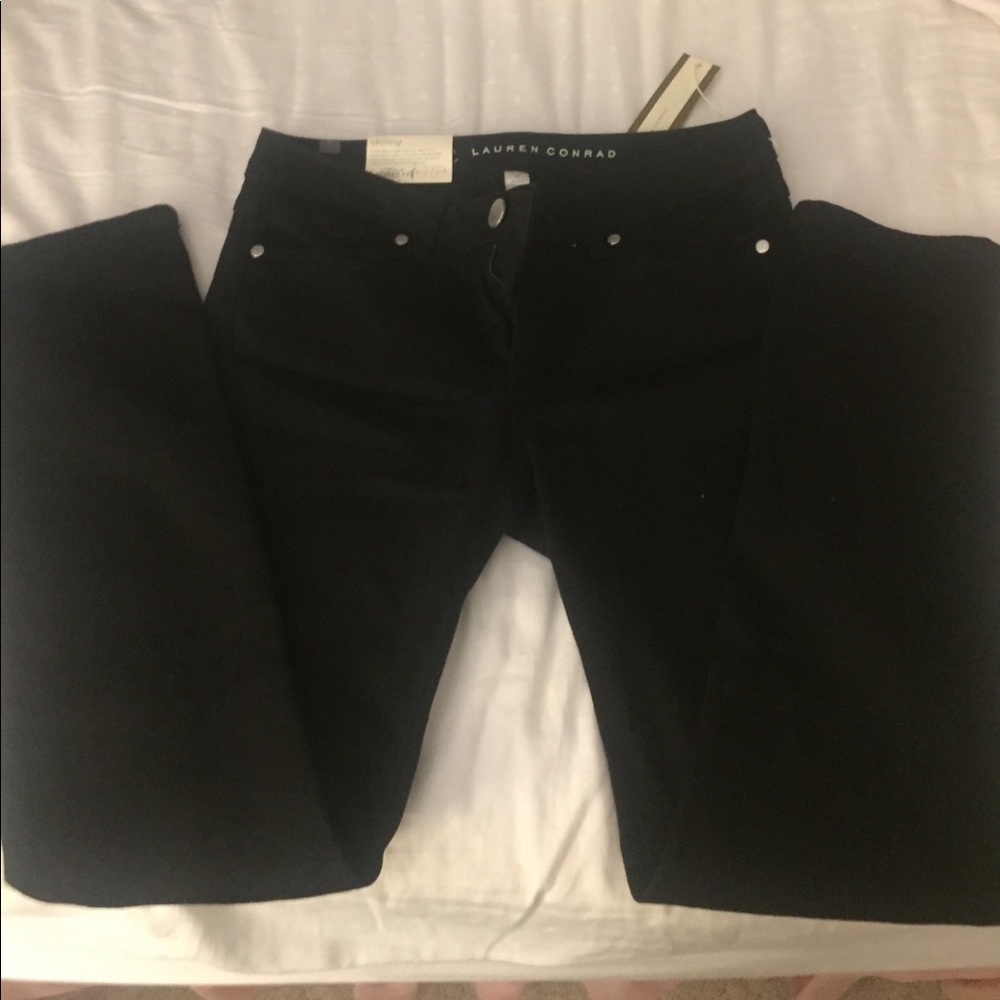 Lauren Conrad Black Skinny Jeans