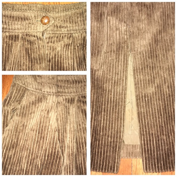 🍂🍁 Fall VTG Anne Klein Corduroy Midi Pencil Skirt Sz 6 - Picture 7 of 7