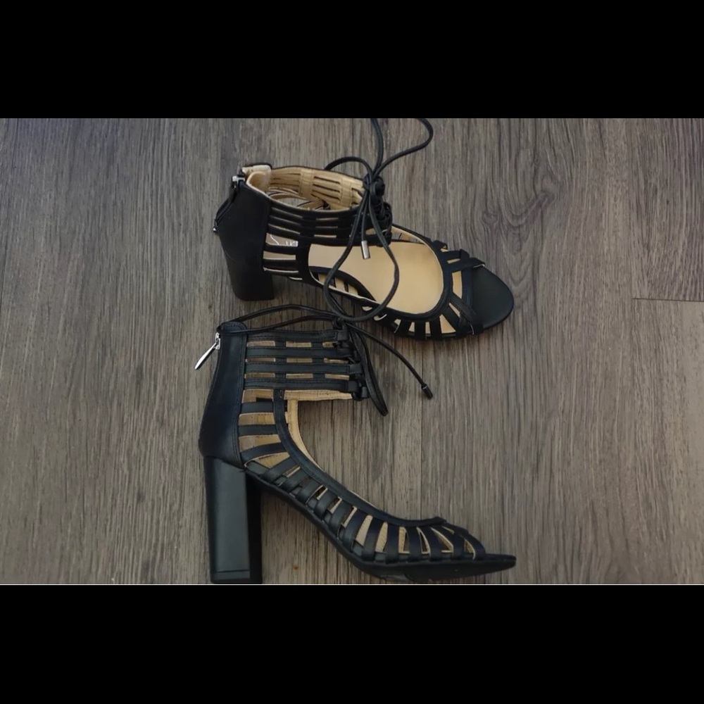 Franco Sarto Block heel sandals Sz 6.5