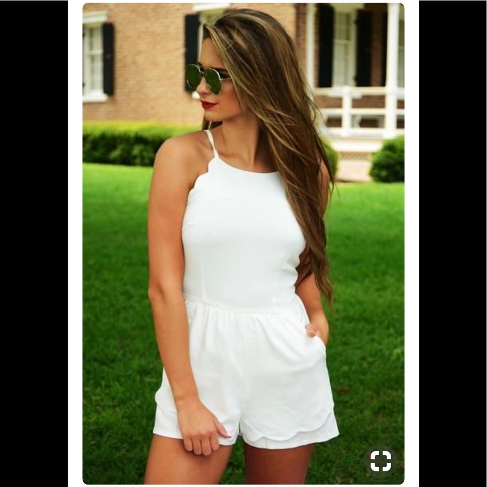 White Romper, Shop Hope’s