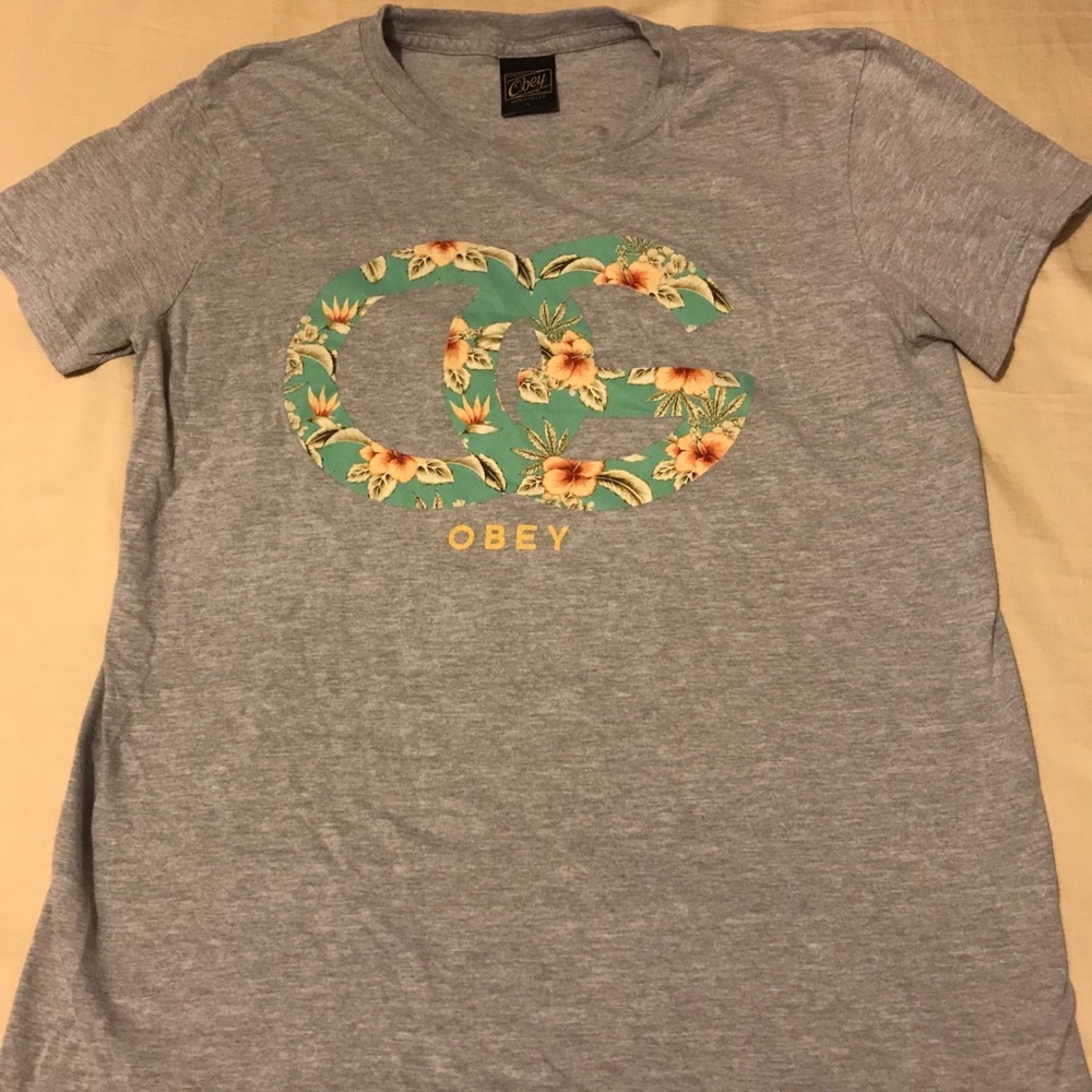 OG Obey Grey T-Shirt