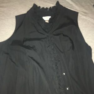 Black Talbots sleeveless top