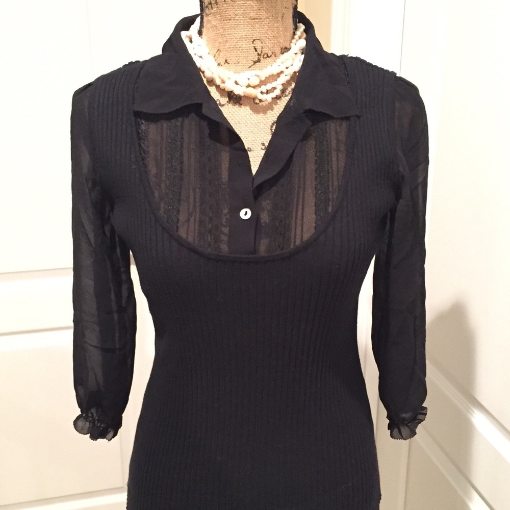 Feminine & shear with elegance & grace!