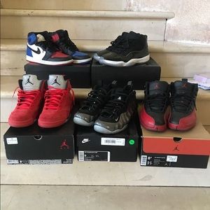 Nike and Jordan sneakers