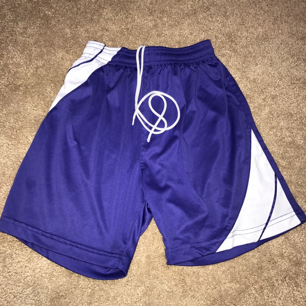 Girls Size 10 Purple Gym Shorts