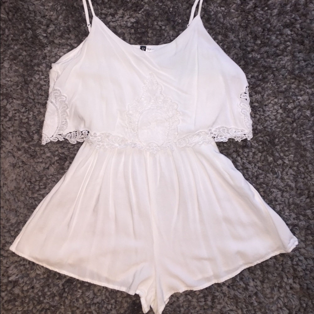 White romper
