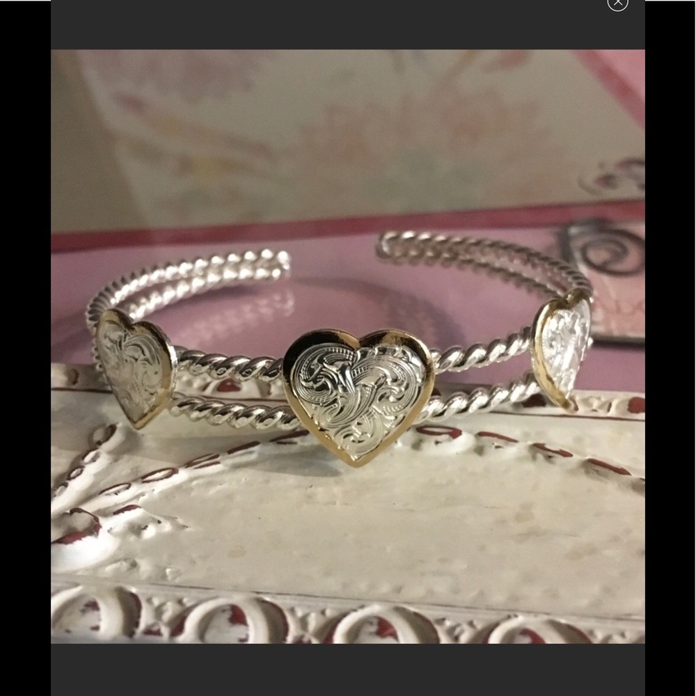 Montana West Gold and silver bracelet